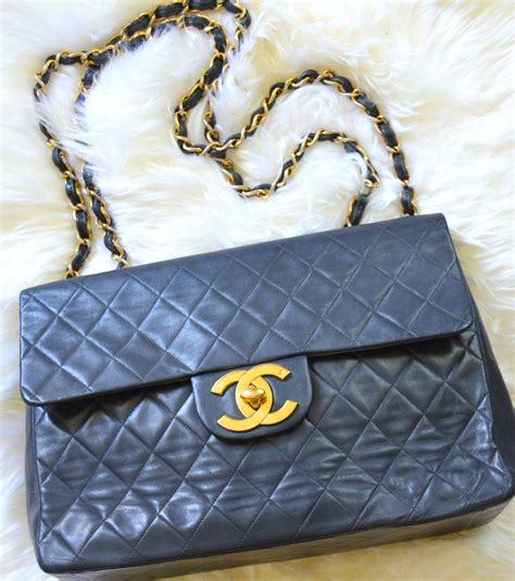 chanel old calfskin flap bag|jumbo Chanel bag price.